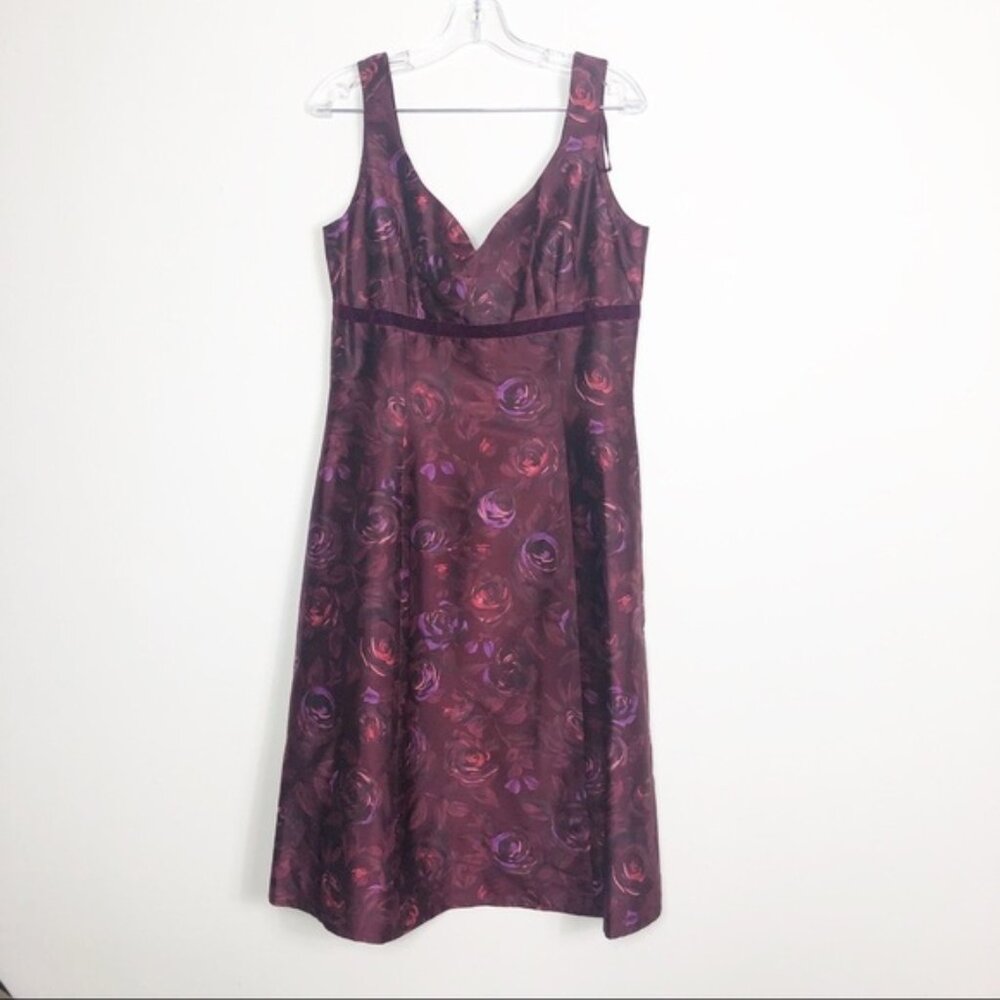 🌴TALBOTS DRESS NEW WITH TAGS flower print 10